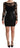 Dolce & Gabbana Black Fitted Lace Top Bodycon Mini Dress