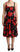Dolce & Gabbana Black Red Bag Print A-line Mid Length Dress