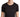 Dolce & Gabbana Black Dotted Crewneck  Cotton T-shirt