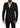 Dolce & Gabbana Black White Striped Slim Fit Coat Blazer