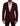 Dolce & Gabbana Maroon Cashmere Slim Fit Coat Jacket Blazer