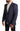 Dolce & Gabbana Blue Striped Wool Slim Fit Blazer Jacket