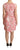 Dolce & Gabbana Pink Floral Jacquard Pleated Sheath Dress
