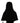 Dolce & Gabbana Black Wool Whole Head Hooded Scarf Hat