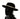 Dolce & Gabbana Black Lapin Amor Gignit Wide Brim Panama Hat