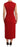 Dolce & Gabbana Red Sweetheart Sleeveless Midi Stretch Dress