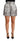 Dolce & Gabbana Silver Floral Brocade High Waist Shorts