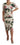 Dolce & Gabbana White Roses Print Stretch Silk Pleated Dress