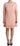 Dolce & Gabbana Pink Ruffled Sleeves Viscose Sheath Dress