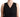 Dolce & Gabbana Black Button Down Sleeveless Viscose Vest Top