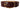 Dolce & Gabbana Elegant Brown Leather Belt with Gold Oval Buckle
