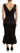 Dolce & Gabbana Black Silk Stretch Sheath Mermaid Midi Dress