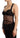 Dolce & Gabbana Black Silk Lace Babydoll Nylon Lingerie Top