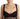 Dolce & Gabbana Black Silk Lace Babydoll Nylon Lingerie Top