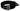 Dolce & Gabbana Black Velvet Leather Silver Buckle Belt