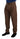 Dolce & Gabbana Brown Leather Tapered High Waist Pants