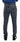 Dolce & Gabbana Blue Two Tone Tattered Cotton Slim Denim Jeans