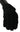 Dolce & Gabbana Black Leather Motorcycle Biker Mitten Gloves