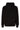 Versace Jeans Black Cotton Logo Details Hooded Sweatshirt