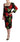 Dolce & Gabbana Black Red Roses Sheath Stretch Silk Dress