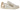 Dolce & Gabbana White Gold Leather Low Top Sneakers