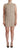 Dolce & Gabbana Beige Checkered Sleeveless Mini Shift Dress