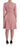 Dolce & Gabbana Pink 3/4 Sleeves Viscose Blend A-line Dress
