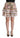 Dolce & Gabbana Elegant Lily Print Tiered A-Line Mini Skirt