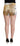 Dolce & Gabbana Metallic Gold Cotton Mid Waist Hot Pants Shorts
