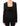 Dolce & Gabbana Elegant Silk-Blend Black Blazer with Scarf Back Detail