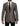 Dolce & Gabbana Brown Slim Fit Silk Two Button Blazer