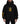 Dolce & Gabbana Black Cotton Hooded DG Shield Pullover Sweater