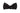 Dolce & Gabbana Black White Polka Dot 100% Silk Neck Papillon Tie