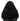 Dolce & Gabbana Black Weasel Fur Crochet Hood Scarf Hat