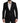 Dolce & Gabbana Black Single Breasted Coat Men Blazer