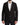 Dolce & Gabbana Black Cotton Single Breasted Blazer Jacket