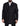 Dolce & Gabbana Black Wool Double Breasted Coat Men Jacket