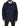 Dolce & Gabbana Blue Hooded Double Breasted Coat Jacket
