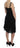 Dolce & Gabbana Black Floral Lace Shift Knee Length Dress