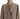 Dolce & Gabbana Brown Waistband Sleeves Ascot Collar Top Blouse