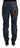 Dolce & Gabbana Blue Denim Baroque Heart Logo Patch Pants Jeans