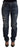 Dolce & Gabbana Blue Denim Baroque Heart Logo Patch Pants Jeans
