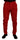 Dolce & Gabbana Red Cotton Slim Fit Trousers Chinos Pants
