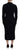Dolce & Gabbana Black Wool Knitted Sheath Sweater Dress