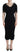 Dolce & Gabbana Black Sheath Midi Bodycon Lace Silk Dress