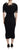 Dolce & Gabbana Black Sheath Midi Bodycon Lace Silk Dress