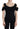 Dolce & Gabbana Black Tank Top Blouse Tassle Cotton Blouse