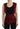 Dolce & Gabbana Bordeaux Silk Stretch Top Vest Blouse