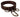 Dolce & Gabbana Brown Leather Gold Metal Buckle Carabiner Belt