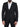 Dolce & Gabbana Black Floral Brocade 2 Piece MARTINI Suit